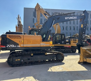 Precio barato usado original Hyundai 220LC-9S excavadora sobre orugas usado Corea hizo excavadoras comerciales con alta condición - Product Image 2
