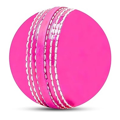 Leather Cricket Plain Pink Color A Grade Hard Ball Leather Hand Stitched Test Matches Tournament Practice Training Cricket Balls