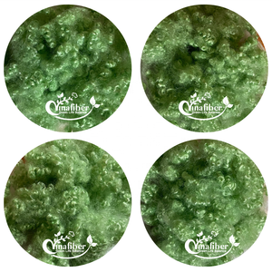 Fibra cortada de poliéster reciclada de bajo precio 100% copos de PET grado verde HCS para textiles para el hogar juguetes suaves edredón Material de relleno - Product Image 2