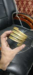 Custom made brass metal <b>cuffs</b> available in all sizes for girls and ladies jewelry and also for reselling purposes. - Product Image 6