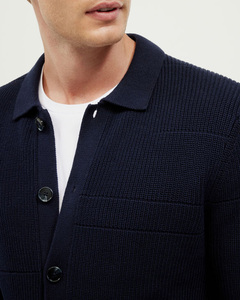 Sudadera de Punto Urbana de Estilo Moderno para Hombre, Tejido Suave y Cálido, Cómoda, Transpirable, Puños Elásticos, Duradera - Product Image 2