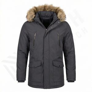 Parkas personnalisables de qualité supérieure, vêtements d'extérieur de qualité, options d'impression et de broderie personnalisées, style de manteau thermique respirant - Product Image 1