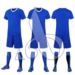 Uniformes de football pour hommes, vente en gros, uniforme de gardien de but court de styliste, ensemble de football respirant à séchage rapide pour les joueurs d'équipe - Product Image 1