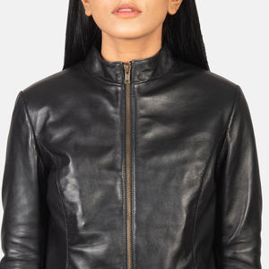 Chaqueta de Motocicleta de Cuero PU de Verano 2023 para Mujer, de Alta Calidad, con Diseño de Color Personalizado, Servicio OEM, Impermeable y Resistente al Viento - Product Image 4