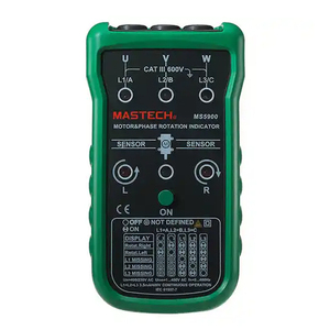 เครื่องวัดลำดับมอเตอร์3 MS5900 <span class=keywords><strong>mastech</strong></span> เครื่องวัดระยะการหมุนของสนามไฟ LED มัลติมิเตอร์ LCD - Product Image 1