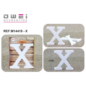 กระดานเขียนอักษร12U/C ขนาด11ซม. ทำจากไม้สีขาว - Product Image 1