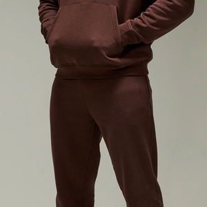 Men Winter Fleece Hoodie Tracksuit Hoodie And <b>Trousers</b> Set Men Fleece Hoodie Tracksuit Warm Winter Hoodie And Pants Set 2026 - Product Image 3