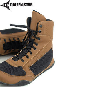 Chaussures de boxe DAIZEN STAR durables, légères, à lacets, antidérapantes, respirantes, adaptées à toutes les conditions météorologiques, avec emballage personnalisable - Product Image 4