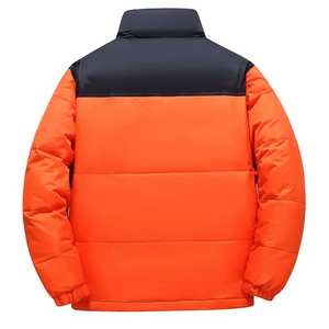 Wholesale Custom Men's Stand Collar Winter Waterproof Padded Bubble <b>Jacket</b> Quilted Outdoor Custom Puffer <b>Jacket</b> Men - Product Image 3