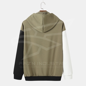 Sweat à capuche vieilli de fabricant pakistanais de taille régulière pour hommes industrie tendance produit de base coton mélangé pulls à capuche - Product Image 2