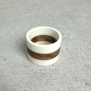 Bone <b>Napkin</b> <b>Rings</b> Table Decoration for Wedding and Party Stocked Feature - Product Image 3