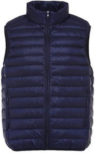Veste coupe-vent unie sans manches pour acolyte d'extérieur personnalisée OEM doudoune rembourrée gilet sans manches pour hommes - Product Image 4
