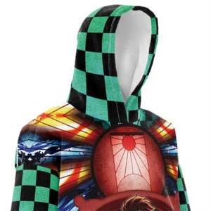 Personalized Sherpa <b>Fleece</b> <b>Hoodie</b> with Custom Prints - Soft and Comfortable <b>Hoodie</b> for Winter Fashion - Product Image 5