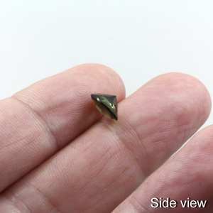 Moldavite แท้ Buff Top ตัดกลมหลวมอัญมณีขนาดสอบเทียบของแท้สําหรับเครื่องประดับใช้ในราคาไม่แพงจํานวนมาก - Product Image 4