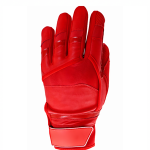 Guantes de Bateo de Béisbol Personalizados de Cuero Verde Menta, Ecológicos, Duraderos, con Agarre Profesional Antideslizante, para Adultos, para Softbol - Product Image 4