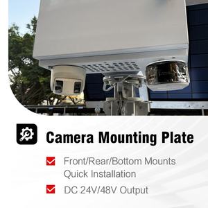 <span class=keywords><strong>Caméra</strong></span> de sécurité solaire portable Biglux avec mât télescopique de 4 m, grand angle et stockage sur le cloud, 4K, étanche IP66 pour utilisation en extérieur - Product Image 3