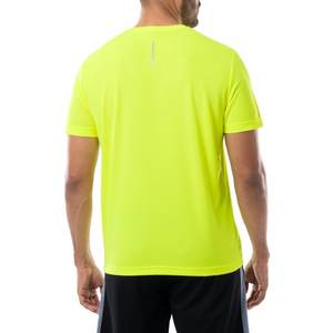 T-shirt de sport respirant à séchage rapide Logo personnalisé broderie imprimé groupe personnel conception Photo été hommes et femmes hauts - Product Image 6