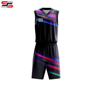 Maillot d'entraînement en polyester de haute qualité, gilet d'équipe personnalisé, uniformes de basket-ball avec logo imprimé, conception supérieure, taille XS - Product Image 6