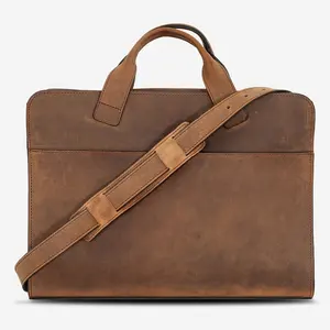 2023 популярная стильная сумка для ноутбука 15,6 дюймов многофункциональная кожаная сумка для ноутбука по низкой цене