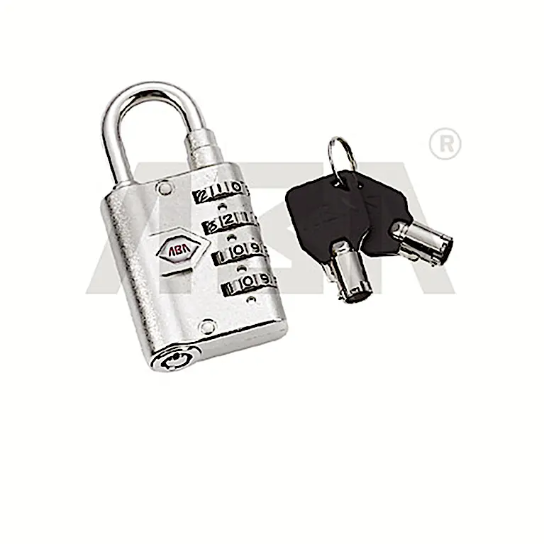 Luggage Lock Factory Directly Oem Quality Travel Luggage Padlock Lock For Sale