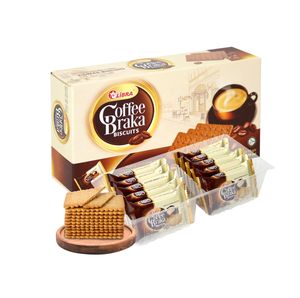 LIBRA 150g Galletas rectangulares crujientes Sabor a café Halal Caja de galletas finas Embalaje con sabor a café dulce Nuevo producto - Product Image 6