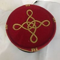 Esta es una gorra de oficial francés, tipo kepi, de teniente coronel del Cuerpo de Infantería, Administración y Cuerpo Médico.