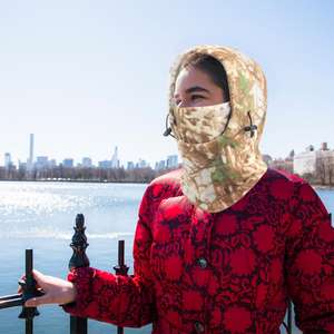 RTS Winter Outdoor Windproof Soft Neck Warm Full for Motorcycle Cycling Riding Fleece Balaclava Ski <b>Mask</b> Hood DDP Shipping - Product Image 4