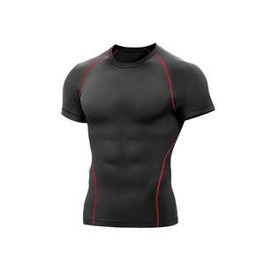 T-shirt de compression Pro Fit pour la salle de sport, la course à pied, le yoga, le cyclisme, le sport et l'entraînement de performance quotidien - Product Image 1