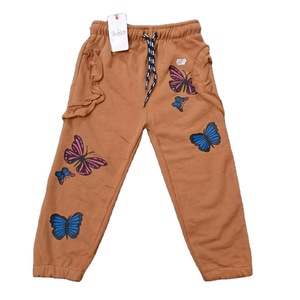 <b>High</b> <b>Waist</b> Wide Leg Girl's Silk Pants Spring Straight Pleated Girl's <b>Trouser</b> Streetwear Style <b>Elastic</b> Logo Office - Product Image 3