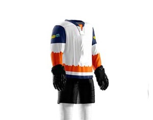 Uniforme de Jersey de hockey sobre hielo Unisex de alta calidad, nuevo Conjunto personalizado para adultos, jersey de hockey sobre hielo, uniforme - Product Image 3
