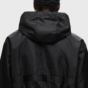 แจ็คเก็ตกันลมผู้ชายแบบสั่งทำพิเศษ ดีไซน์ล่าสุดสำหรับฤดูหนาว ผ้าโพลีเอสเตอร์ไนลอนกันน้ำ พร้อมฮู้ด - Product Image 5