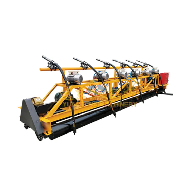 Automatic Vibrating Asphalt Paver Making Machine Cement Safety Barrier Paver Concrete Floor Leveling And Laying Machine