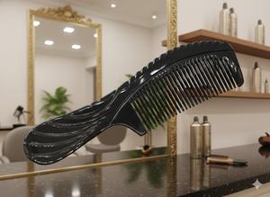 Handmade Premium Elegant Vintage Display <b>Hair</b> Comb Handcrafted Horn Decorative Hand Stand Large Eco-Friendly <b>Hair</b> <b>Tool</b> Home - Product Image 5