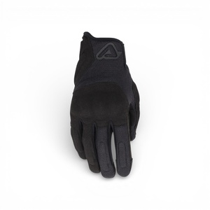Guantes de Motociclismo Acerbis CE Pyramid de Verano, Medios Dedos, Protección de Nudillos, Hechos de Cuero y Algodón para Conducir en Invierno - Product Image 1