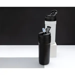 Bicchiere sostenibile in acciaio inossidabile RCS, gadget riciclati - Product Image 2