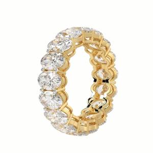 Gran demanda Anillo de diamantes de oro de 14 quilates de lujo Proveedor de joyería de compromiso y boda personalizado para mujeres Disponible para precio de exportación - Product Image 2