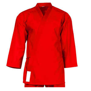 Uniforme de Karate Negro Unisex al por Mayor |   Ropa Deportiva de Artes Marciales Transpirable de Algodón |   Jóvenes y Adultos |   Precio de Fábrica OEM - Product Image 3
