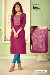 Hecho en India Kurti para mujeres Nuevo diseño de moda Mujeres Kurti para mujeres - Product Image 2