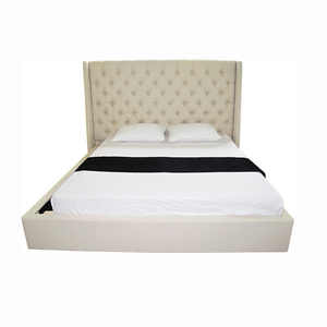 Latest Luxury Euro Classic <strong>Antique</strong> Style Fabric Chesterfield <strong>Bed</strong> Bedroom Furniture Soft <strong>Beds</strong> <strong>Frame</strong> - Product Image 1