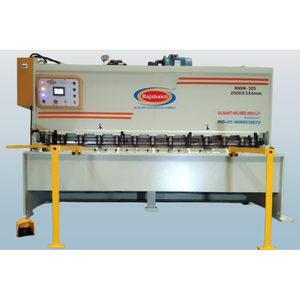 Cizalla hidráulica duradera RHVR 360, cortador de chapa resistente de 6000 mm y 15 HP para SS y MS OEM al por mayor - Product Image 1