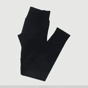 Women's XL High Waist Quick Dry Yoga <b>Leggings</b> Best Design Seamless Pants Elastic Waist Custom Colors Printed Solid - Product Image 5