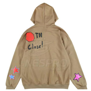 Sudadera con Capucha Informal de Invierno, Estampado Sólido, 100% Algodón, Alta Calidad, Suave, Ecológica, Transpirable, Corte Holgado con Bolsillo - Product Image 2