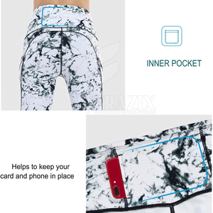 Dernier modèle de legging personnalisé pour femmes Vente entière de leggings pour femmes de taille décontractée pour entraînement sportif Leggings légers pour femmes - Product Image 6