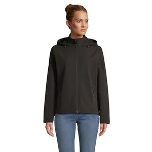Veste de course à capuche pour femme, durable, produit sportif promotionnel - Product Image 1