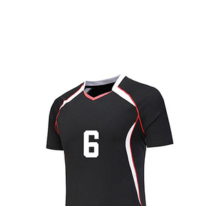 Conjunto de Uniformes de Voleibol de Alta Calidad, 100% Poliéster, Color Personalizado, Transpirable, de Secado Rápido, Jersey y Pantalones Cortos, Ropa Deportiva - Product Image 5