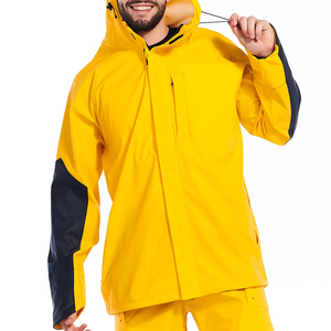 Servicio OEM Último estilo Color sólido Hombres Chaqueta de lluvia Última moda Secado rápido Material sólido Hombres Chaqueta de lluvia tarifa al por mayor - Product Image 3