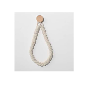 Estilo de cuerda de mano Toalla Cuerda colgante Portarrollos de papel higiénico Portarrollos de tejido Pieza de diseño con venta - Product Image 3