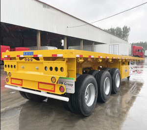 Semi-remorque à plateau bas en acier pour charges lourdes (>30000 kg) pour le <span class=keywords><strong>transport</strong></span> d'excavatrices et d'équipements <span class=keywords><strong>de</strong></span> construction - Product Image 6