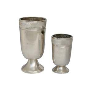 Florero decorativo Fabricante Exportadores de Floreros de metal Floreros Plata Diseño lujoso Hierro Hecho Decoración para el hogar - Product Image 2