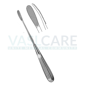 Râpe nasale Aufricht 21 cm à coupe ascendante, instrument de chirurgie plastique en acier inoxydable de qualité allemande, manuel, certifié CE par Vaslcare - Product Image 3